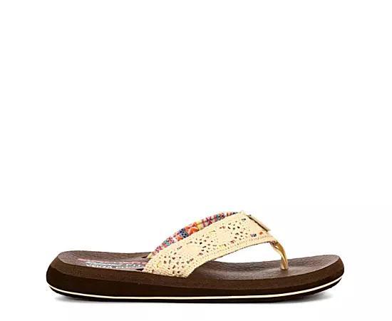 Skechers Womens Asana Flip Flop Sandal Product Image