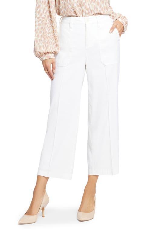 NYDJ Linen Blend Crop Wide Leg Pants Product Image