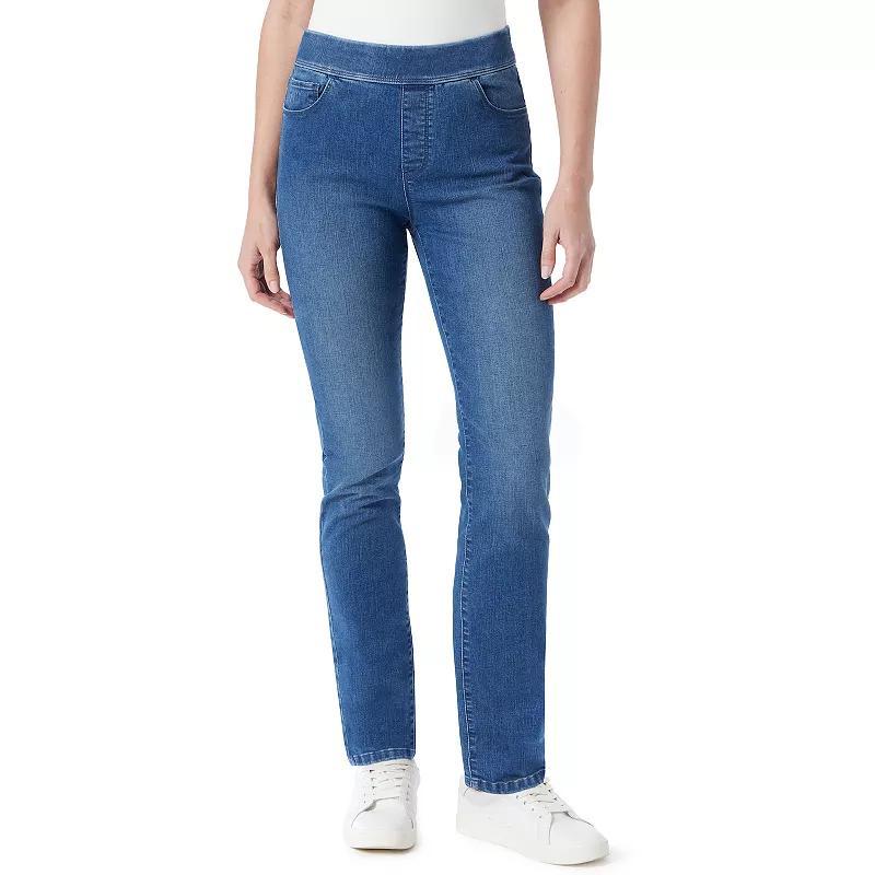 Womens Gloria Vanderbilt Amanda Slim Straight Pull-On Jeggings Product Image