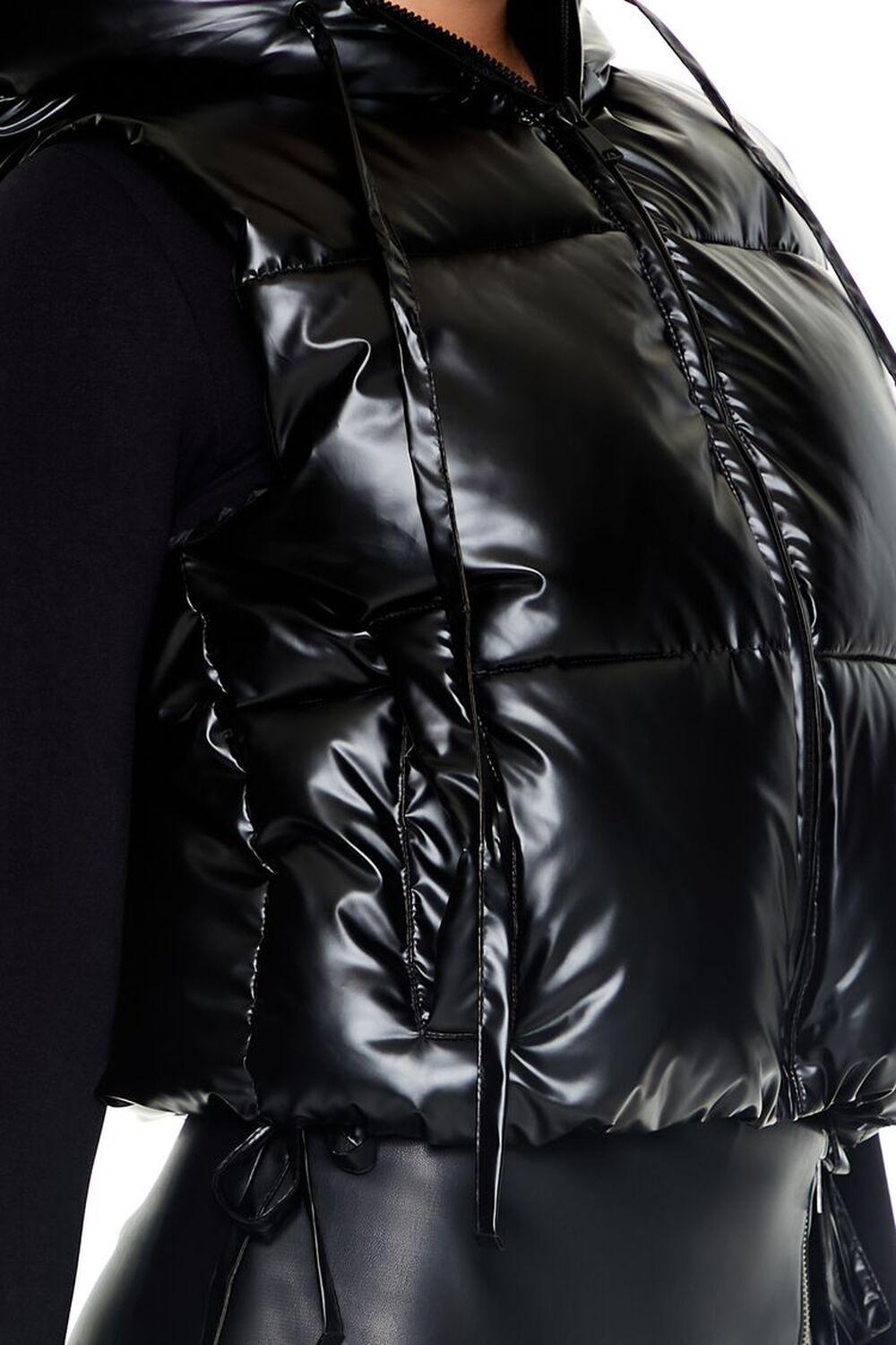 Hooded Quilted Puffer Vest | Forever 21 Product Image