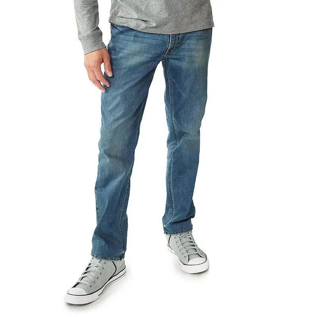 Mens Sonoma Goods For Life Straight-Fit Flexwear Jean Blue Product Image