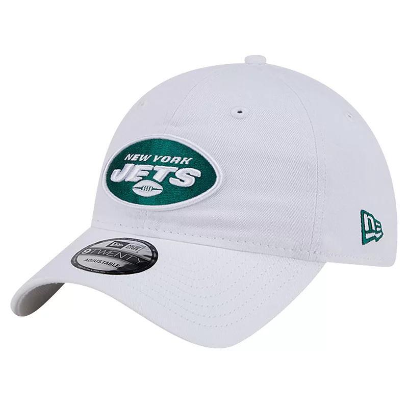 Mens New Era New York Jets Main 9TWENTY Adjustable Hat Product Image