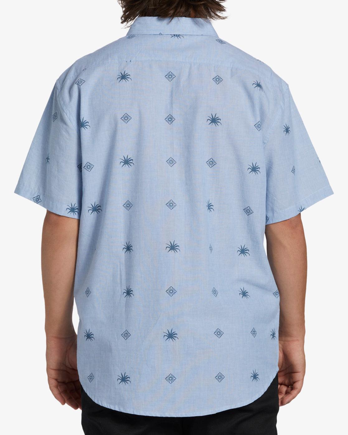 Sundays Mini Short Sleeve Shirt - Blue Suede Male Product Image