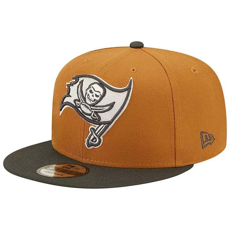 Mens New Era Bronze/Graphite Tampa Bay Buccaneers Color Pack Two-Tone 9FIFTY Snapback Hat Product Image