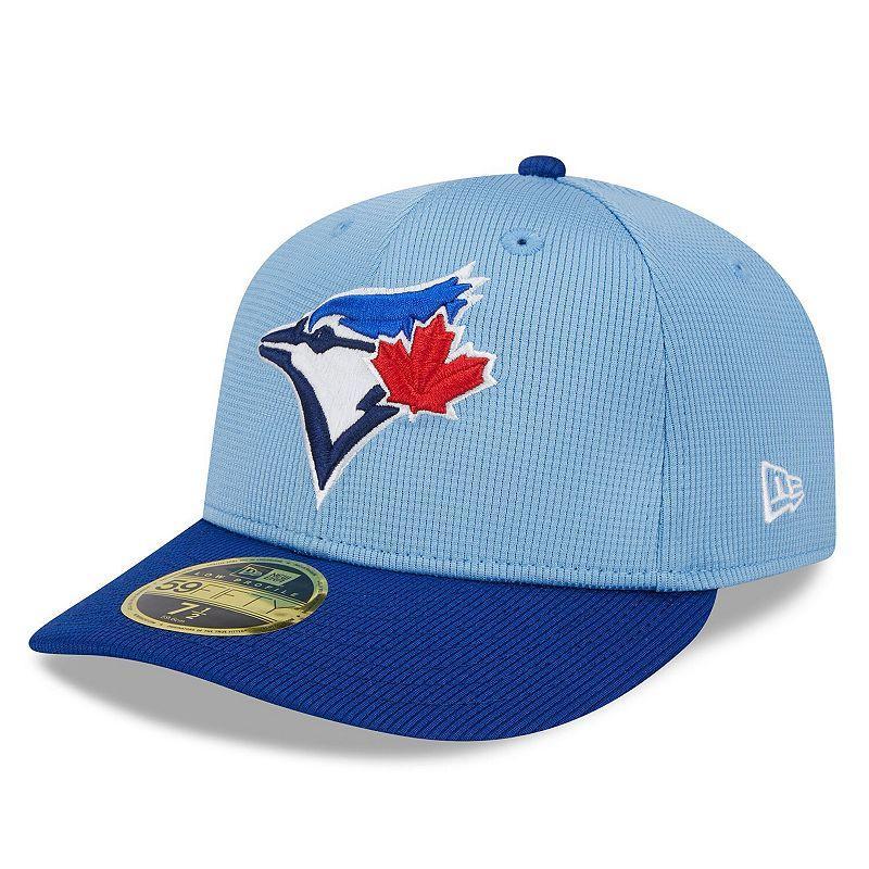 Mens New Era Light Blue Toronto Blue Jays 2024 Batting Practice Low Profile 59FIFTY Fitted Hat Product Image