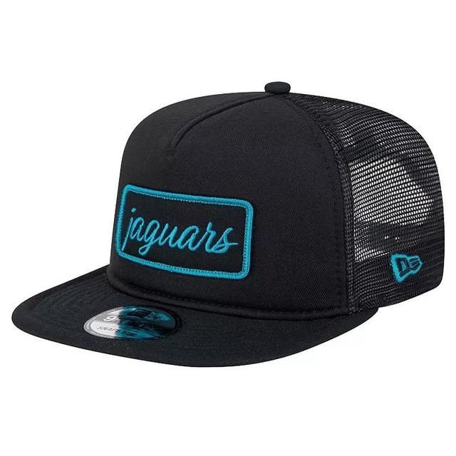 Mens New Era Jacksonville Jaguars Forum Trucker 9FIFTY Snapback Hat Product Image