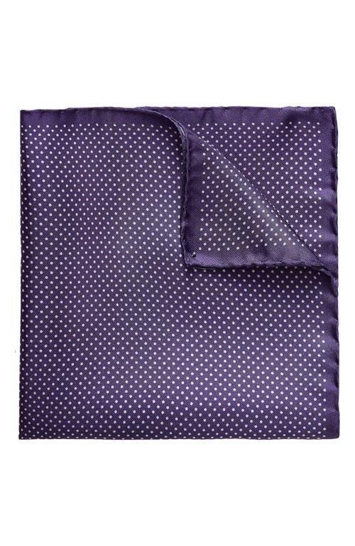 Mens Silk Polka Dot Pocket Square Product Image