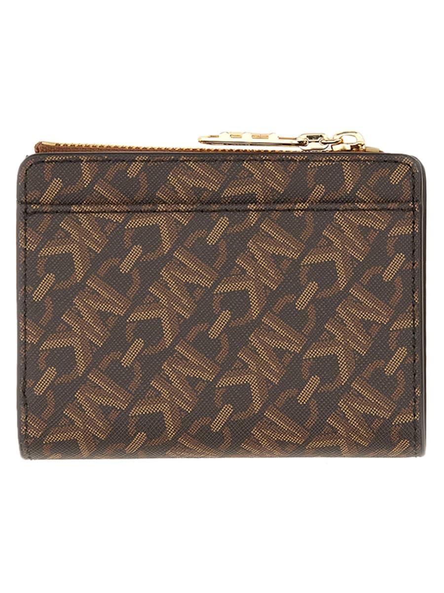 MICHAEL KORS Empire Logo Wallet In Brown Product Image