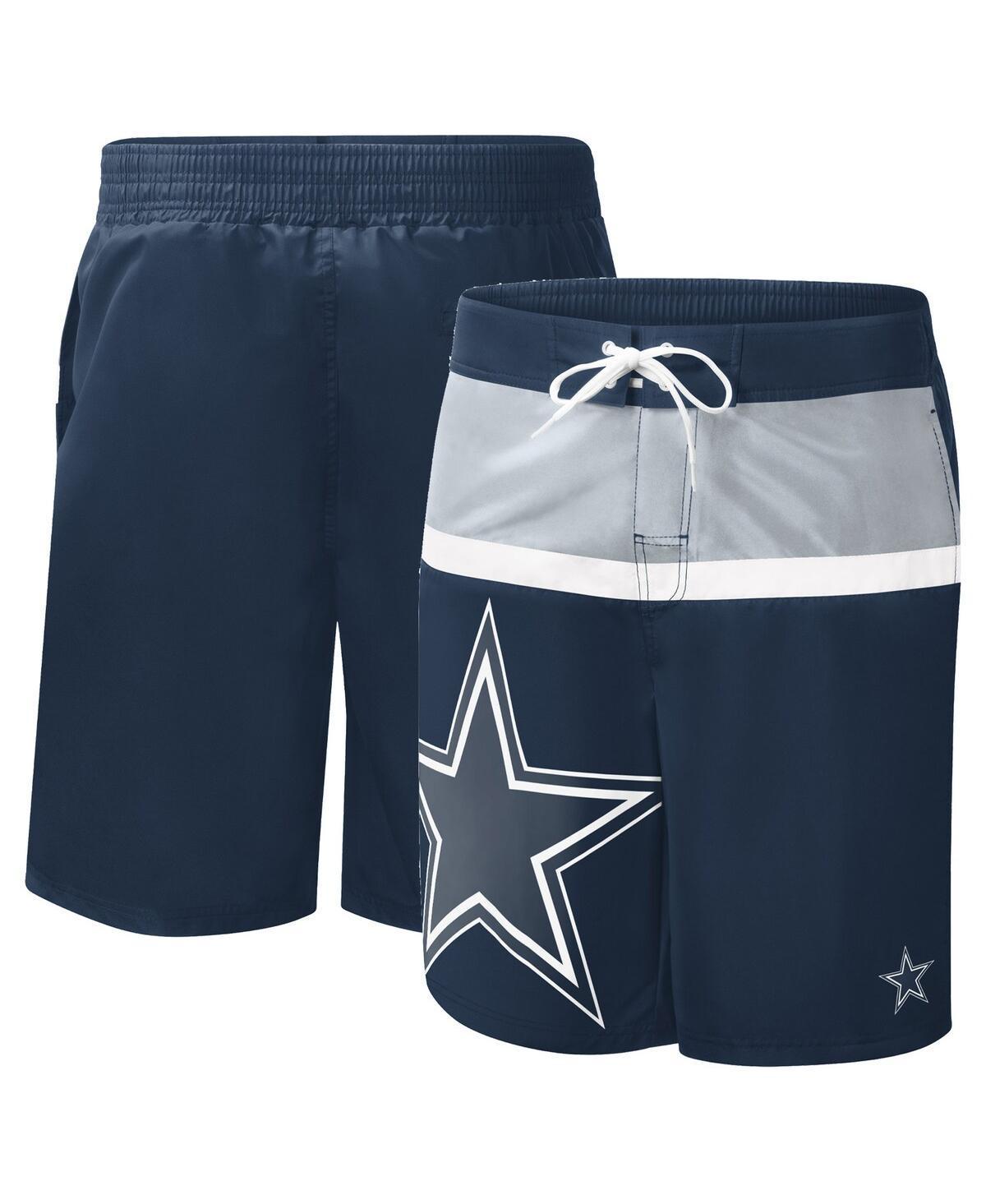 Mens G-III Sports by Carl Banks Dallas Cowboys Sea Wind Swim Trunks Blue Product Image