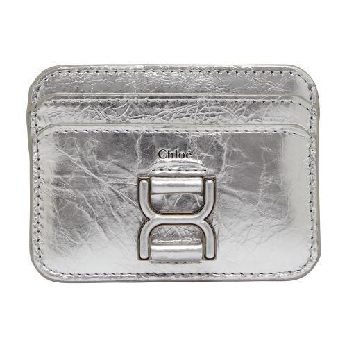 Marcie Card Holder In Silver Product Image