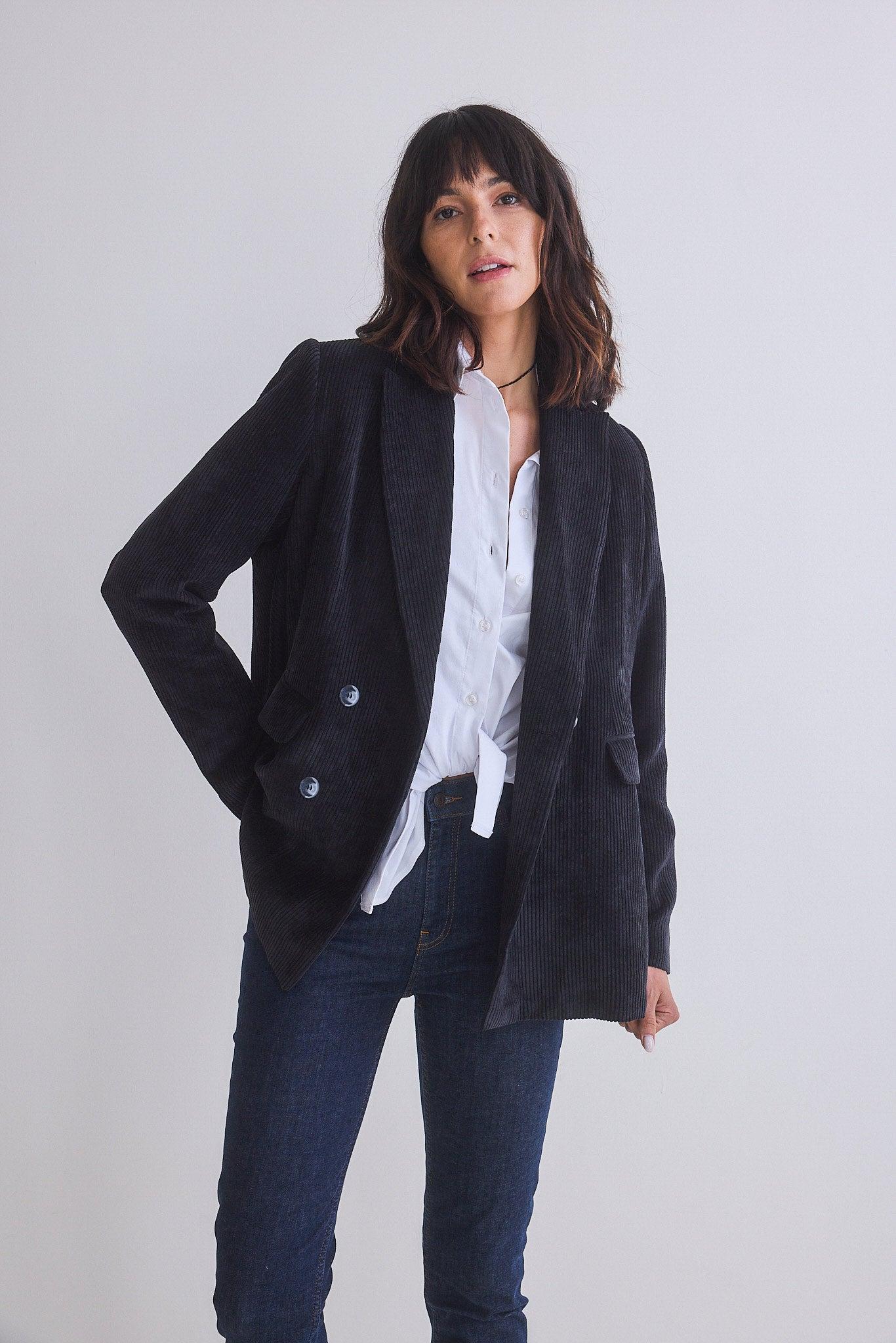 According to Plan Corduroy Blazer Product Image