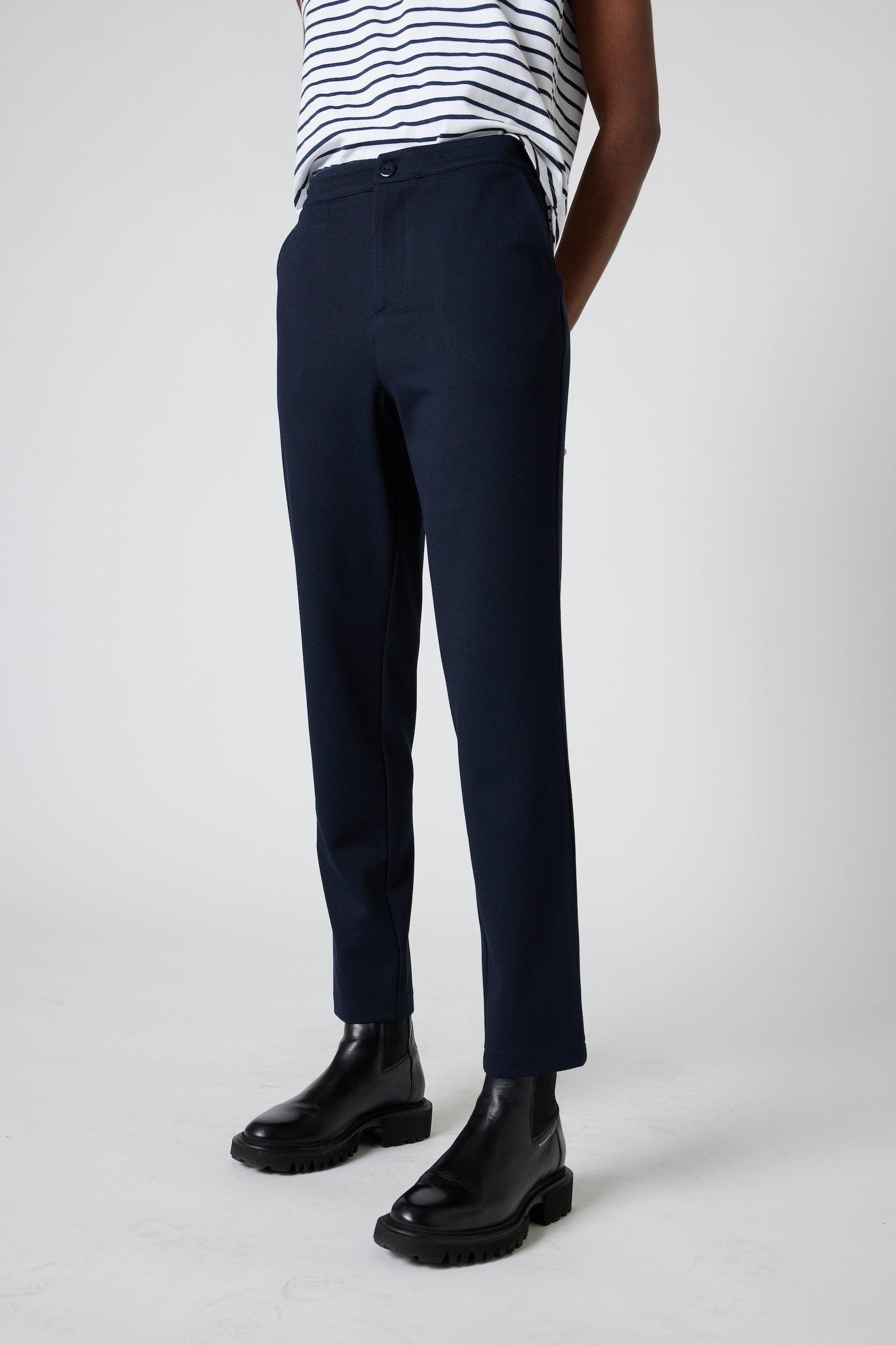 The Textured Comfort Trouser Product Image