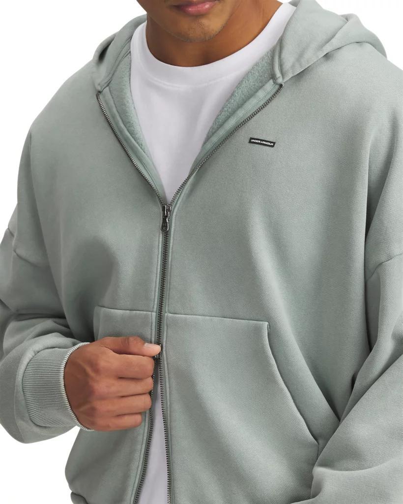 Men's UA Icon Heavyweight Fleece Wash Full-Zip Product Image