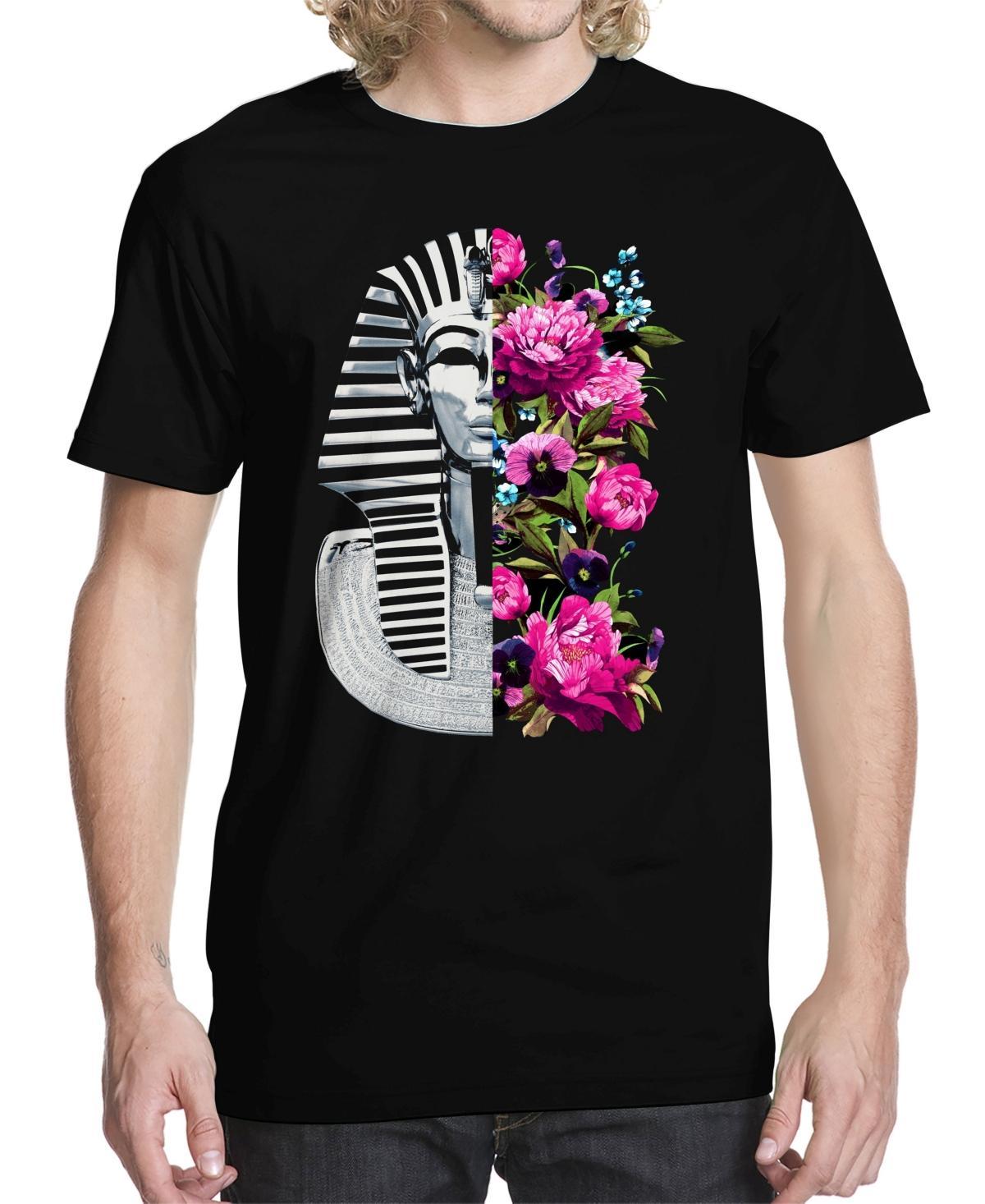 Mens Tut Slice Rose Graphic T-shirt Product Image