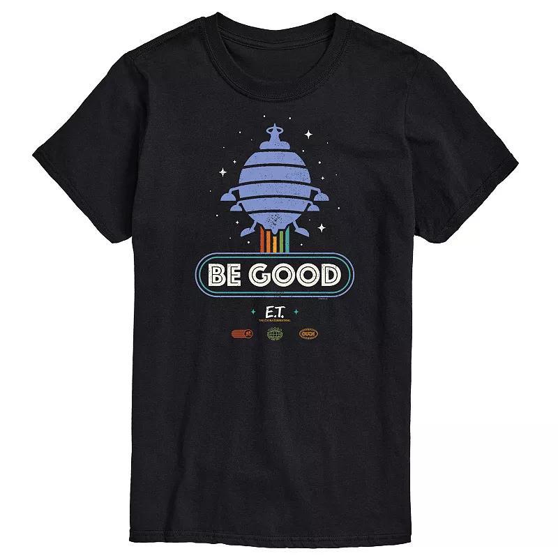 Mens ET Be Good Ship Tee Black Product Image