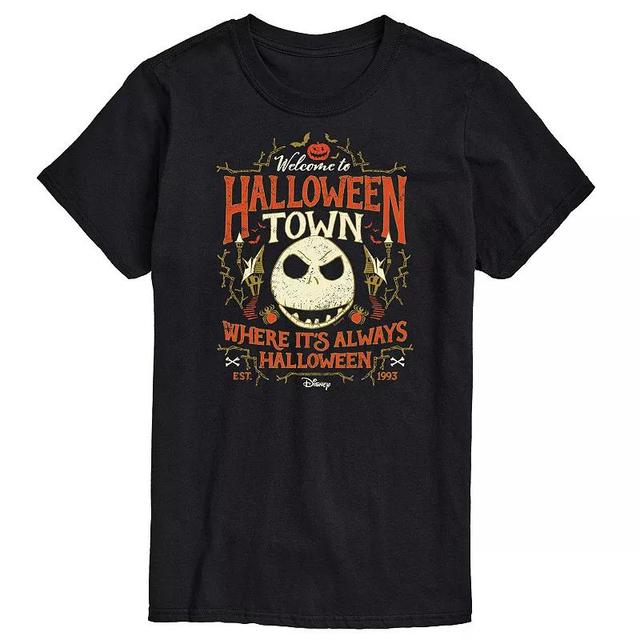 Disneys The Nightmare Before Christmas Mens Halloween Town Graphic Tee Product Image