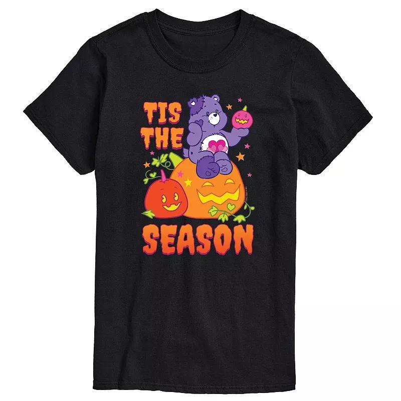 Big & Tall Care Bears Tis The Season Halloween Tee, Mens Blue Product Image