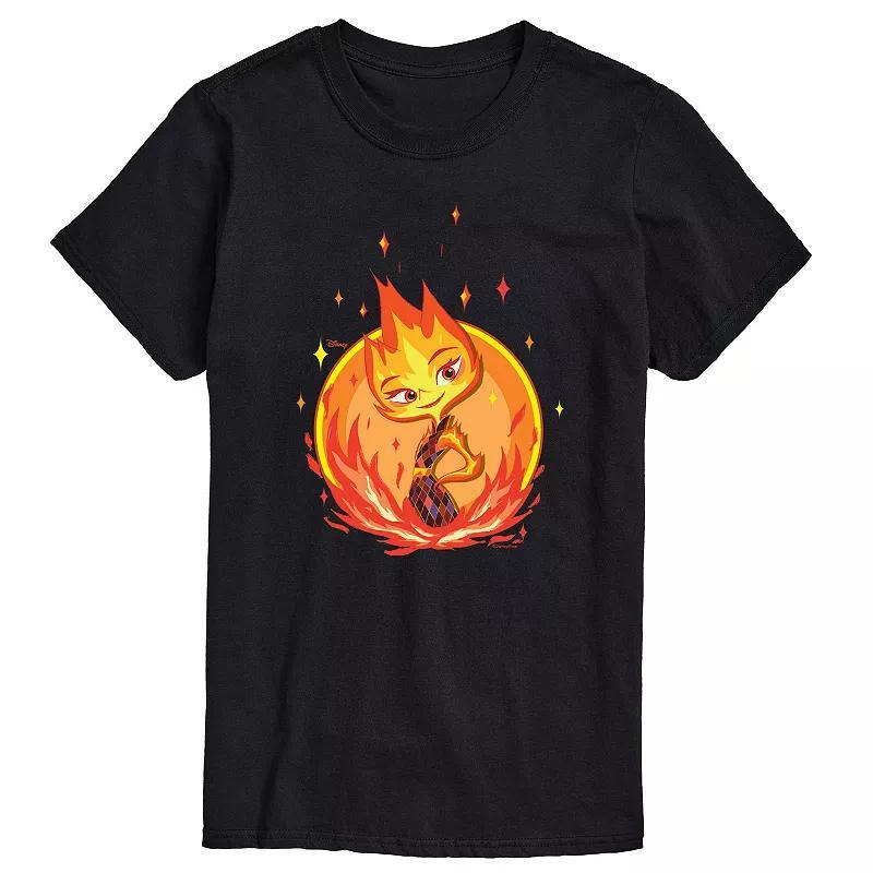 Mens Elemental Ember Badge Tee Black Product Image