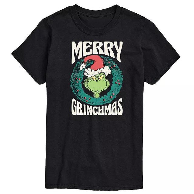 Mens Dr. Seuss The Grinch Merry Grinchmas Graphic Tee Product Image