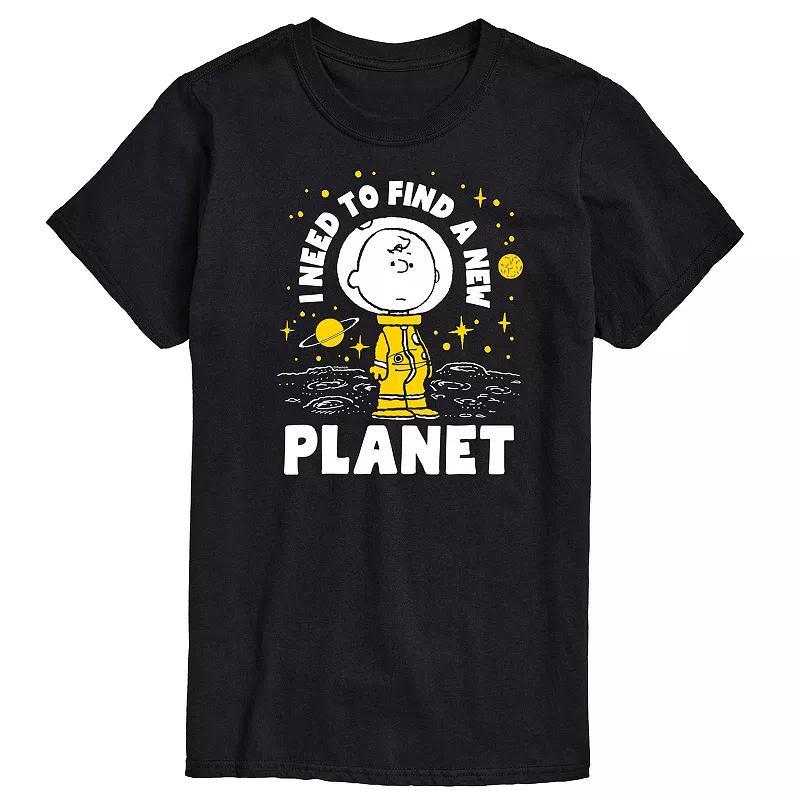 Mens Peanuts Another Planet Graphic Tee Product Image