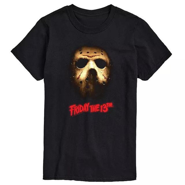 Big & Tall Friday The 13th Dark Mask Graphic Tee, Mens Product Image