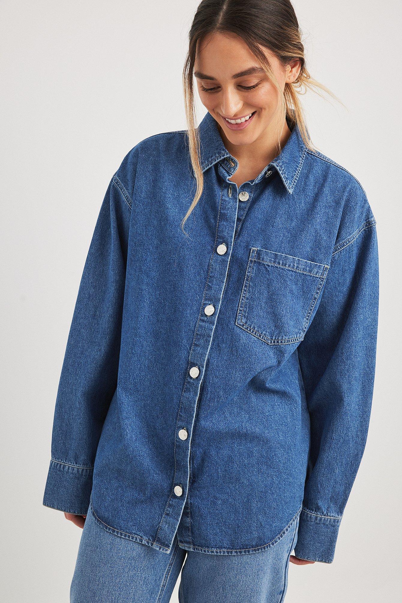 Denim Shirt Product Image