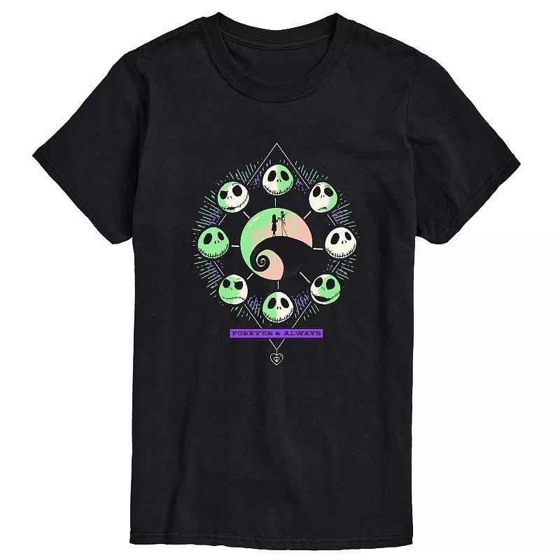 Disneys Nightmare Before Christmas Mens Graphic Tee Product Image