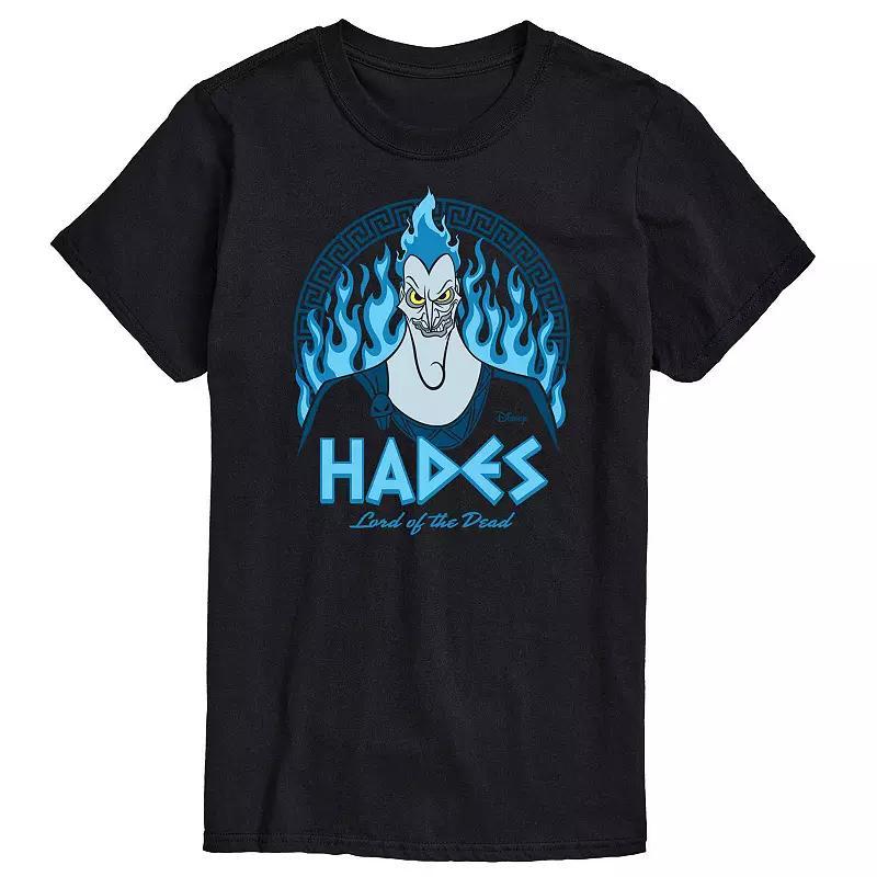 Disneys Villians Big & Tall Hades Graphic Tee, Mens Product Image