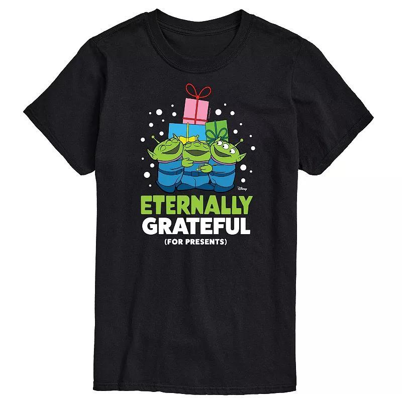 Disney / Pixars Toy Story Aliens Mens Grateful For Presents Graphic Tee Product Image