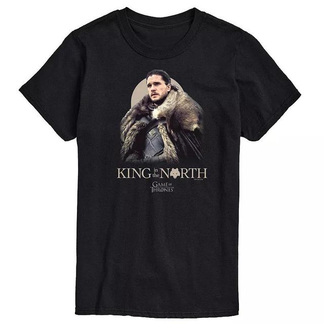 Mens Game Of Thrones King In The North Graphic Tee Blue Product Image