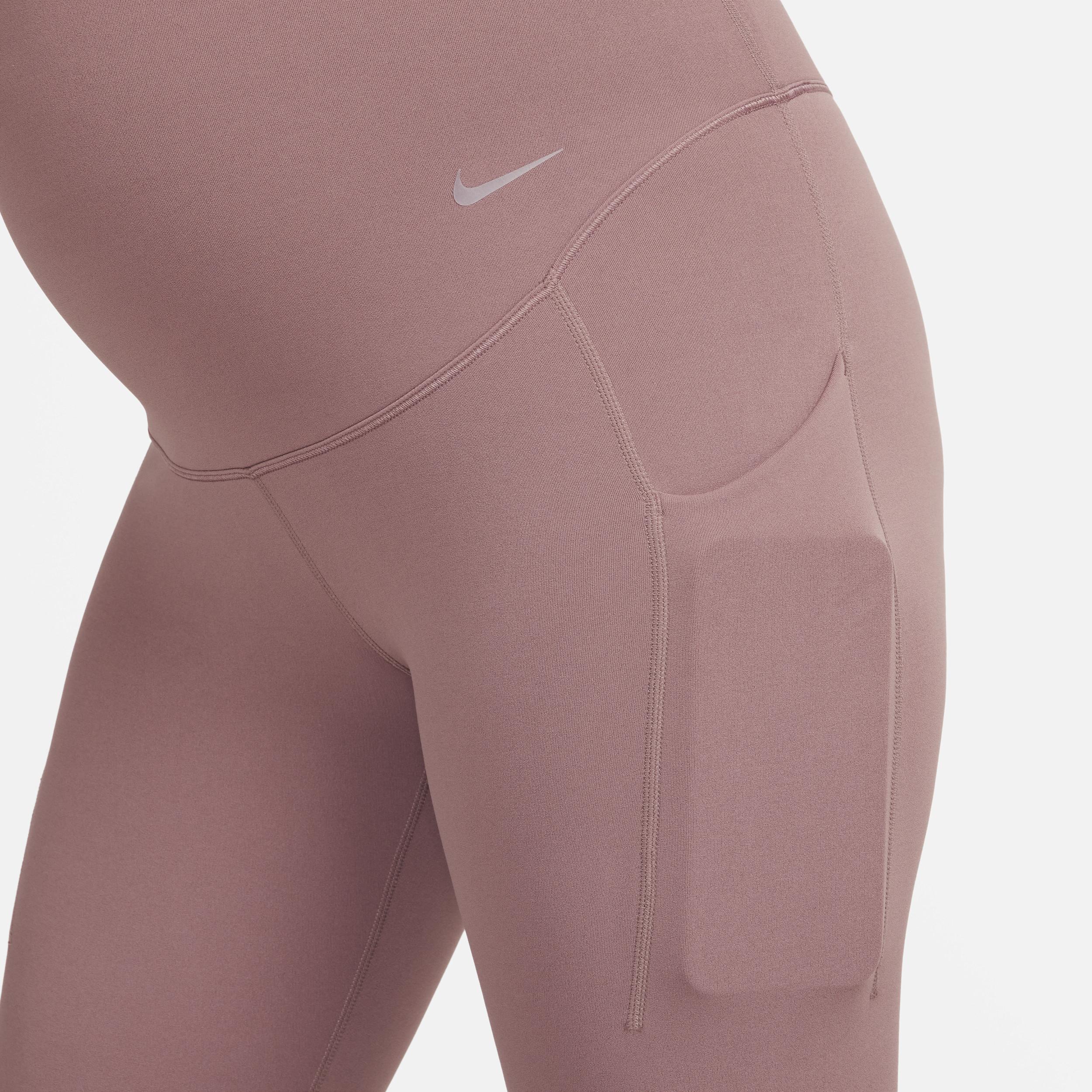 Nike Women's Zenvy (M) Gentle-Support High-Waisted 7/8 Leggings with Pockets (Maternity) Product Image