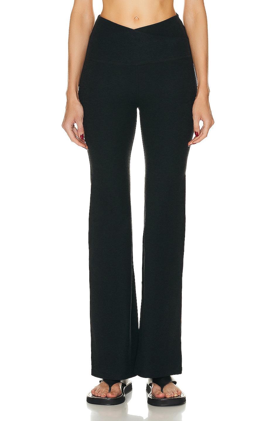 Beyond Yoga Spacedye At Your Leisure Bootcut Pant in Charcoal Product Image