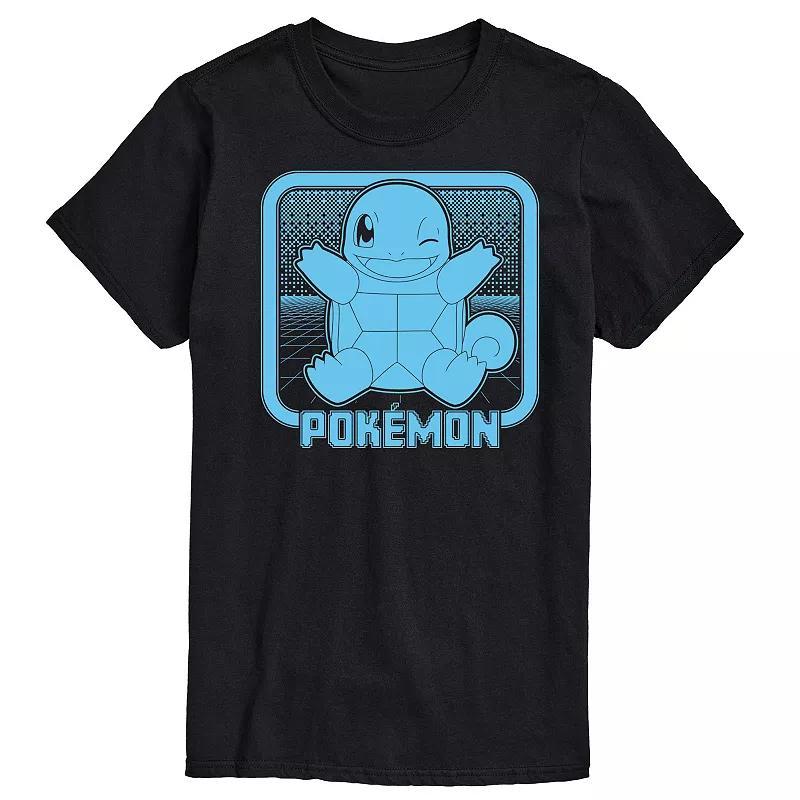 Mens Pokemon Retro Squirtle Graphic Tee Blue Product Image