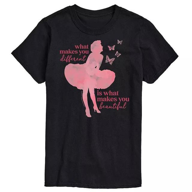 Big & Tall Marilyn Monroe Beautiful Tee, Mens Product Image