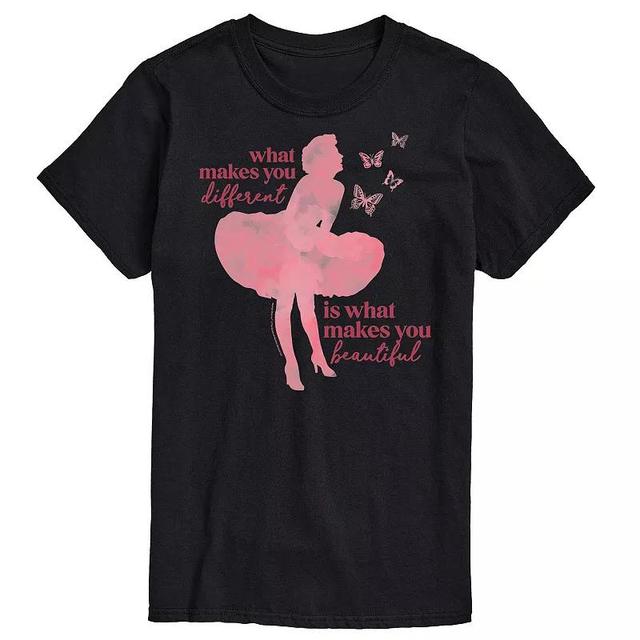 Big & Tall Marilyn Monroe Beautiful Tee, Mens Product Image