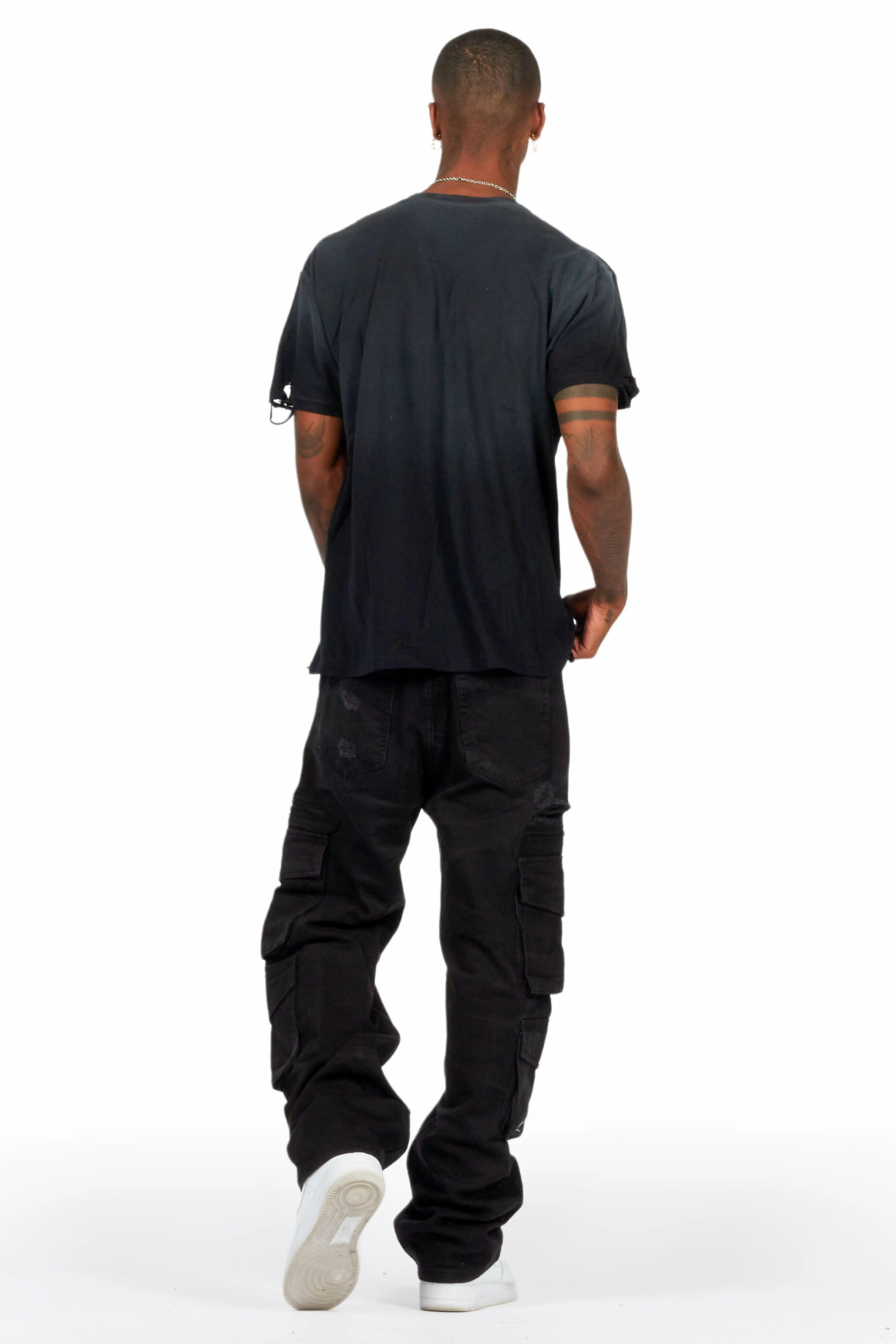 Kostini Dark Grey Baggy Fit Jean Male Product Image