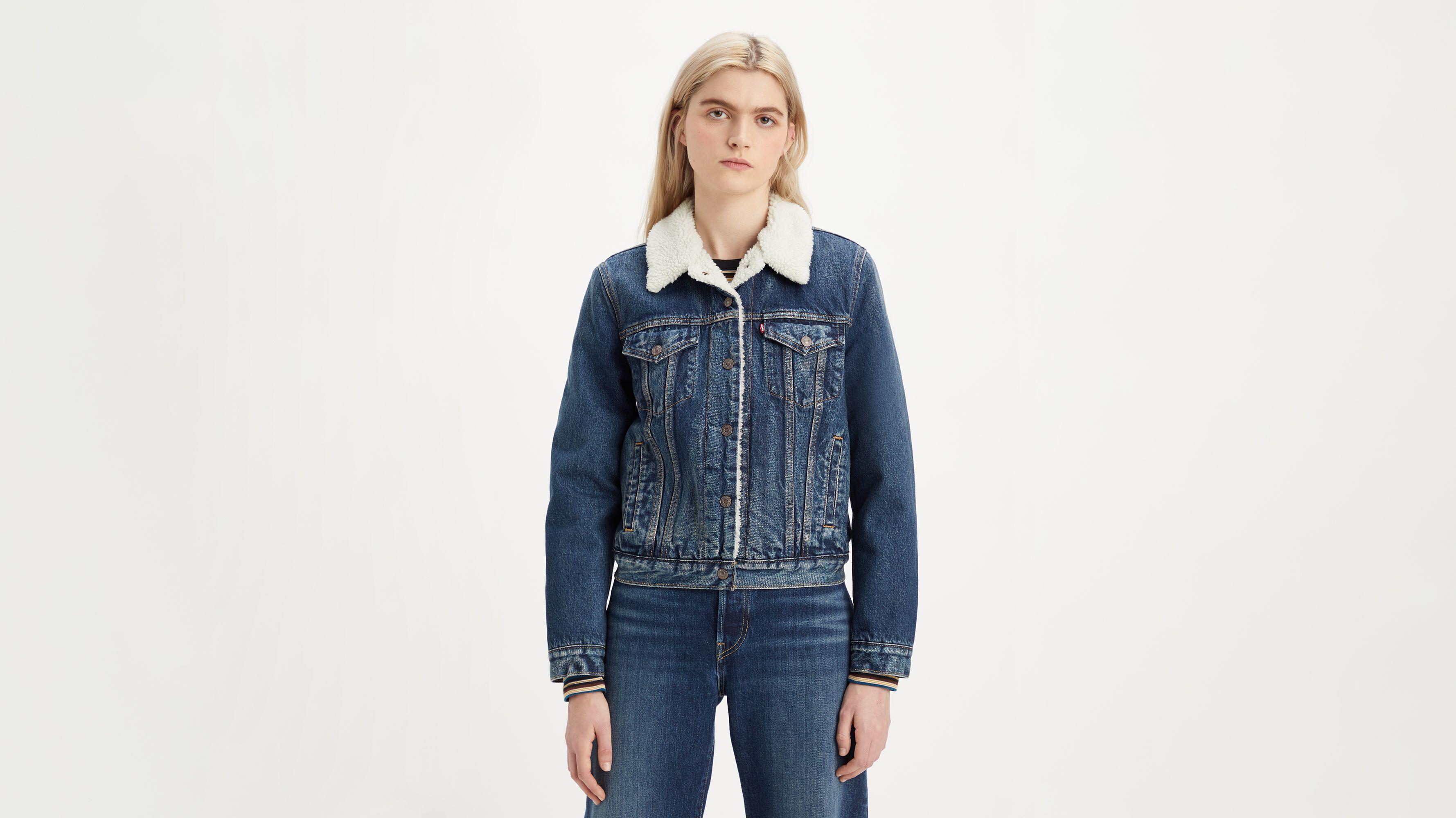 Levi's Sherpa Trucker Jacket - Women's Product Image