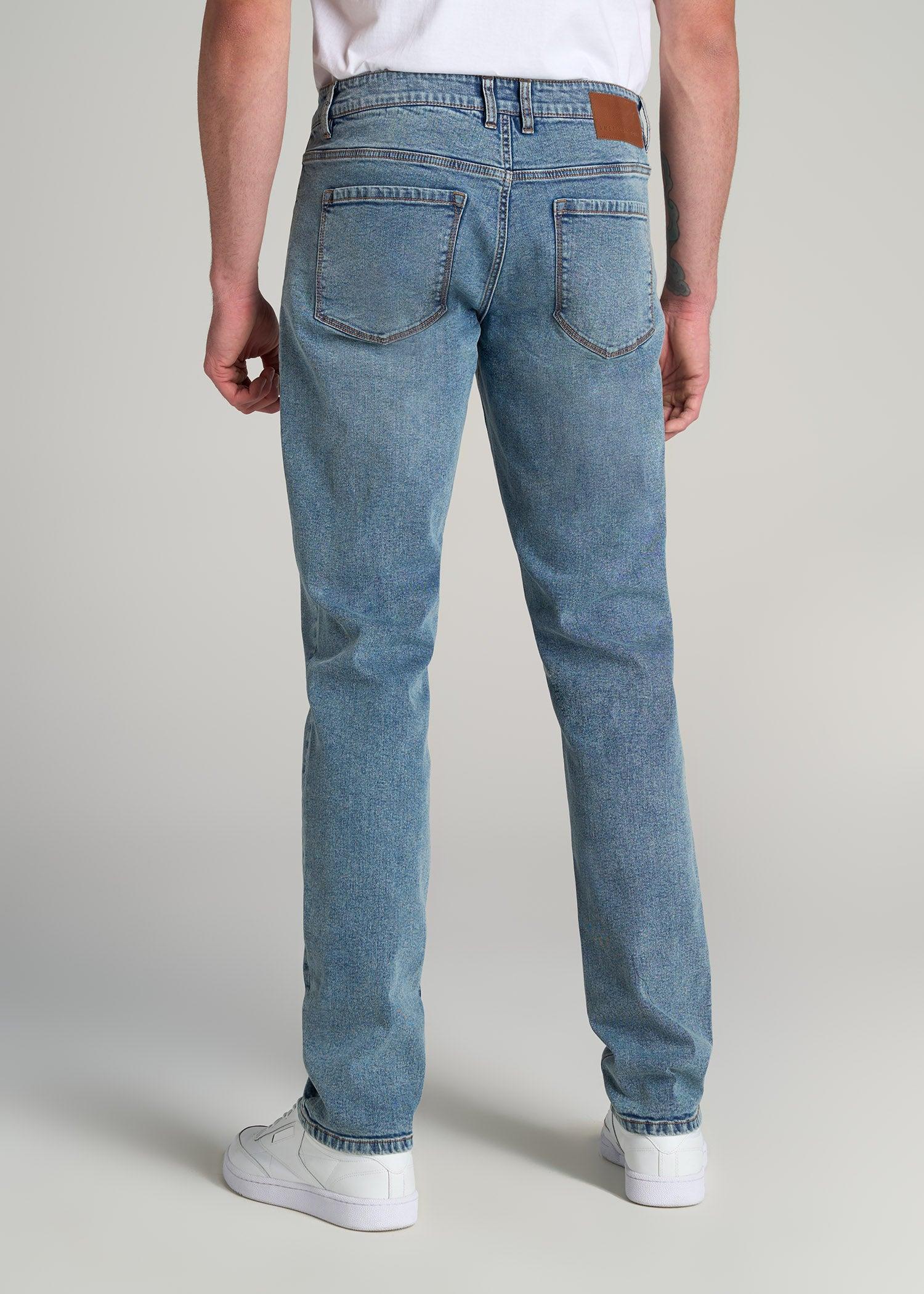 Carman TAPERED Jeans for Tall Men in Vintage Faded Blue Male Product Image