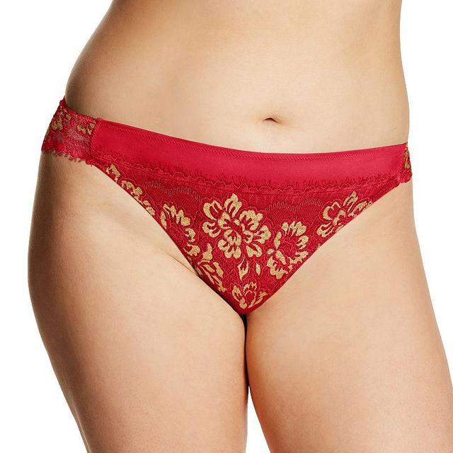 Maidenform Lace Back Tanga Underwear 40159, Womens, Red Sunset Gold Product Image