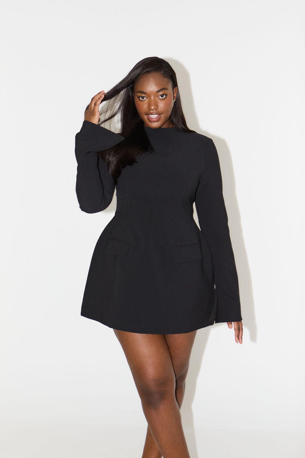 The Ultimate Muse Split Sleeve Mini Dress Product Image