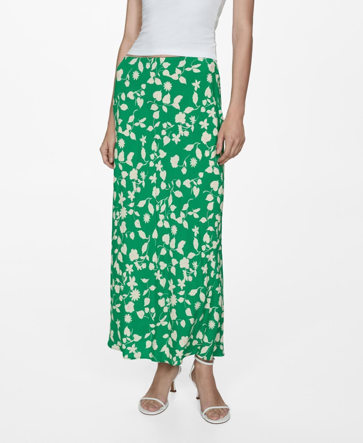 Mango Womens Printed Long Skirt Product Image