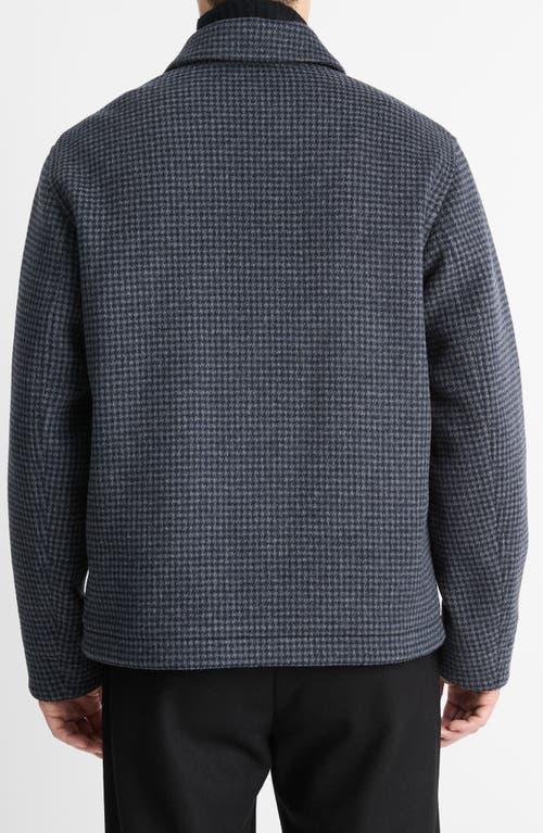 VINCE Wool-blend Jacket In Coastal/gray Product Image