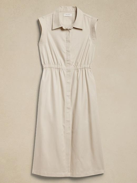 Twill Midi  Shirtdress Product Image