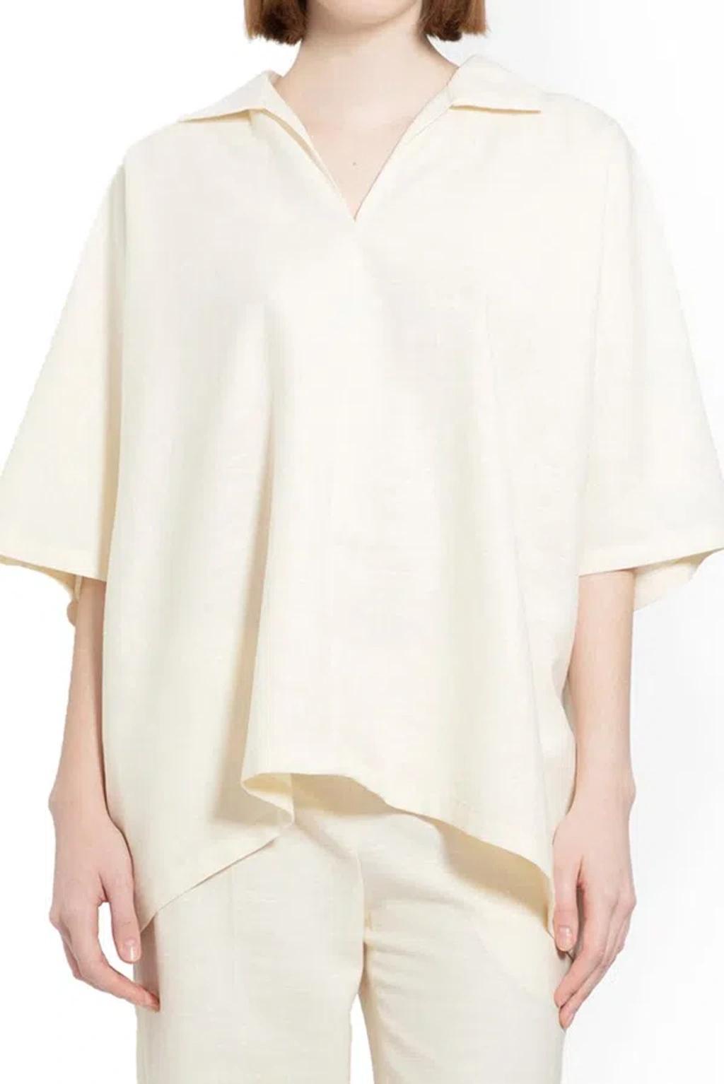 Wen Kimono Sleeved Top In Beige Product Image