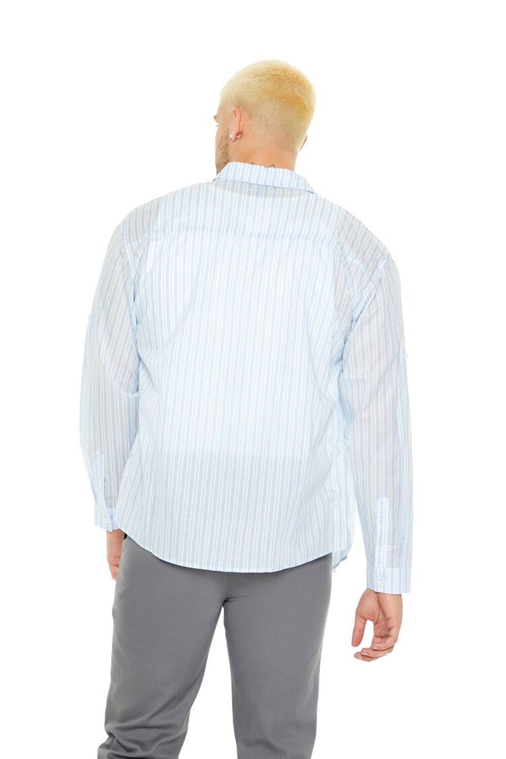 Striped Poplin Shirt | Forever 21 Product Image