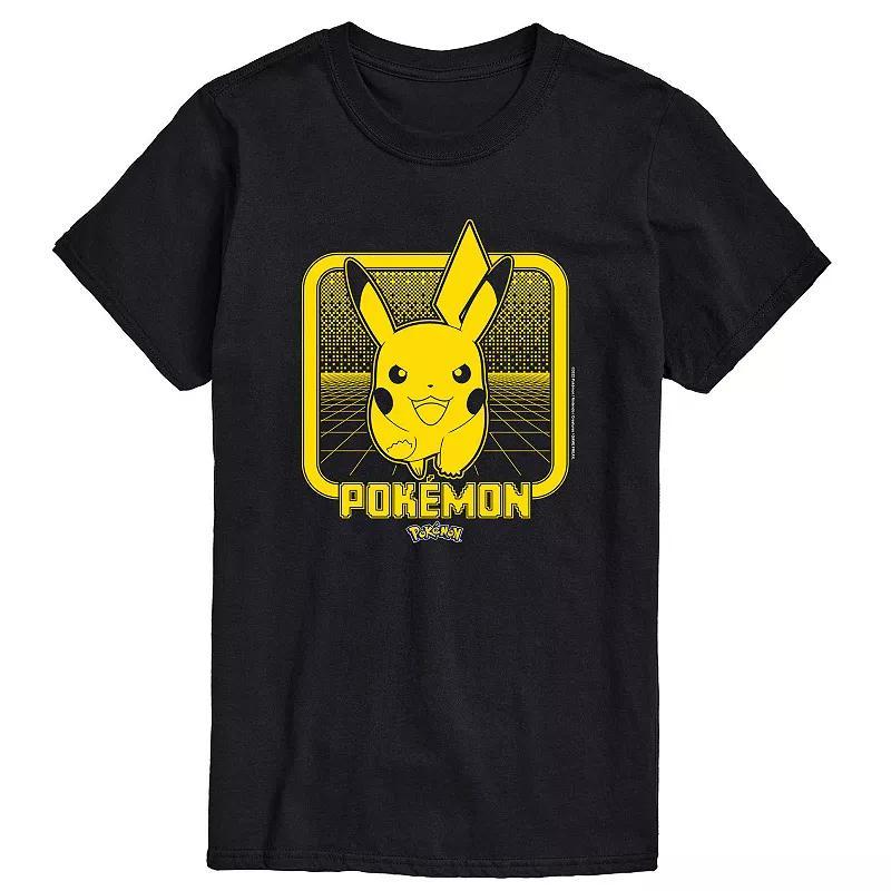 Mens Pokemon Pika Retro Gamer Tee Product Image