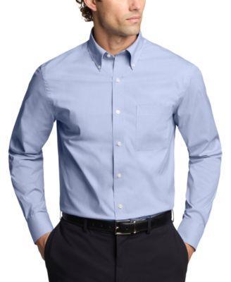 Men's Regular Fit Wrinkle Resistant Stretch Dress Shirt Product Image