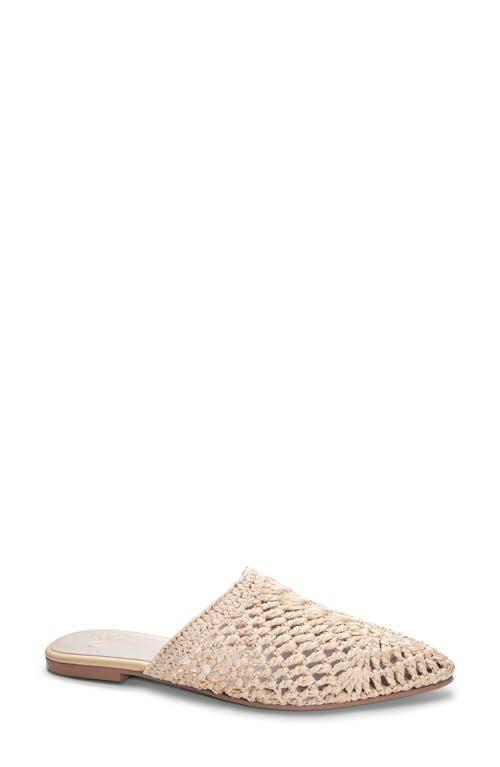 42 Gold Carmella Raffia Mule Product Image