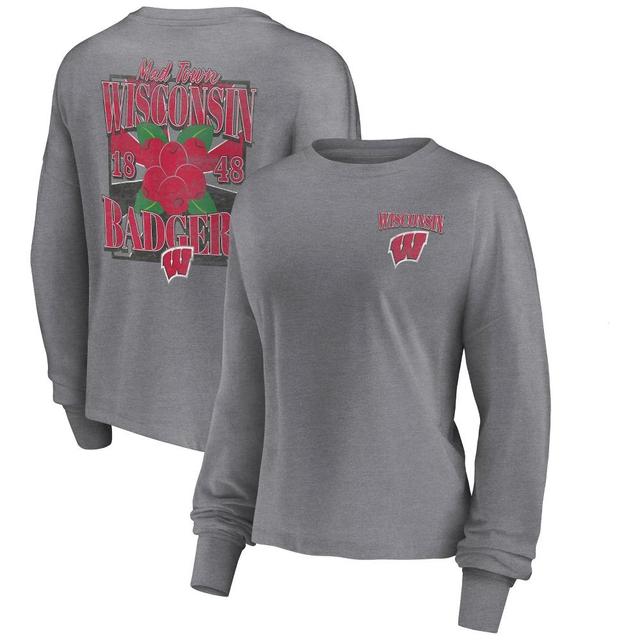 NCAA Wisconsin Badgers Womens Long Sleeve T-Shirt Product Image