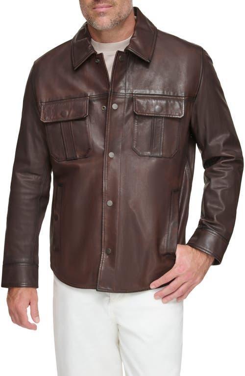 Andrew Marc Mogador Lambskin Leather Jacket Product Image